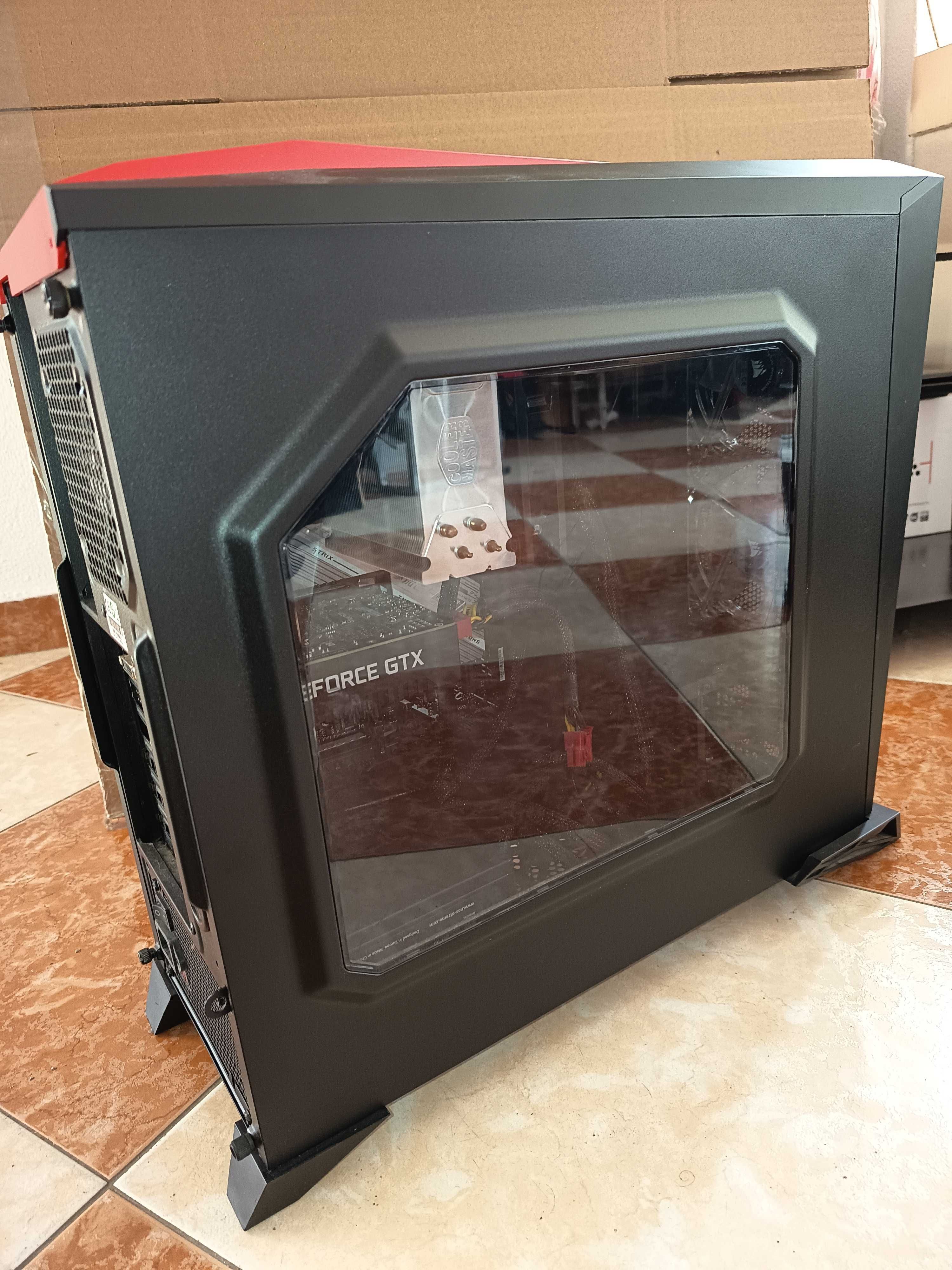 Torre Corsair Spec-Alpha, ROG STRIX Z490-A GAMING, i5 10600K
