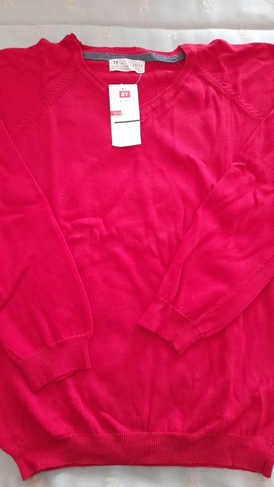 Camisola malha para rapaz - 12 anos (nova)