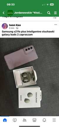 Samsung Galaxy S21 FE 5G + słuchawki pro buds
