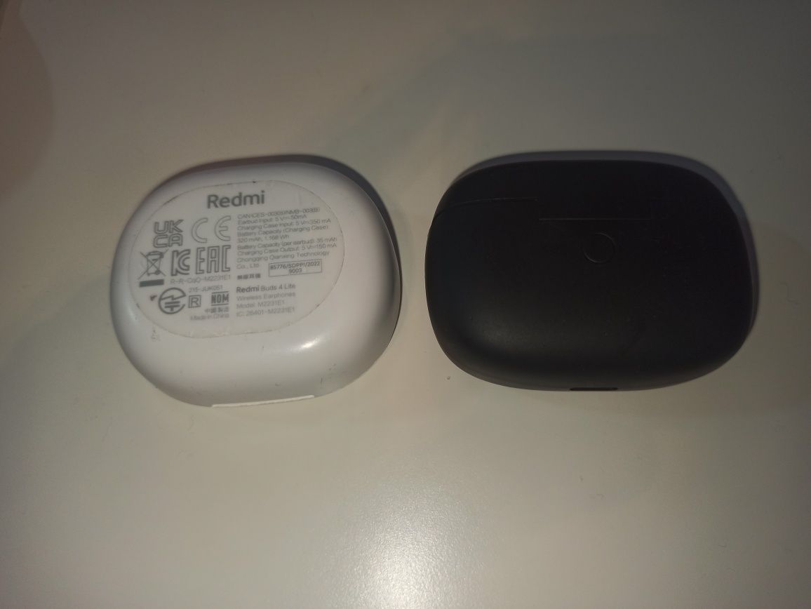 Phones Redmi Buds 4 Lite e Soundpeats Air3Pro - incompletos