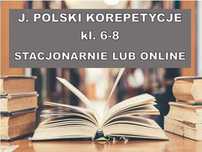 Korepetycje polski egzamin ósmoklasisty online zdalne kl 6 - 8