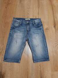 джинсовые шорты на мальчика 8-9 лет р.134-140
