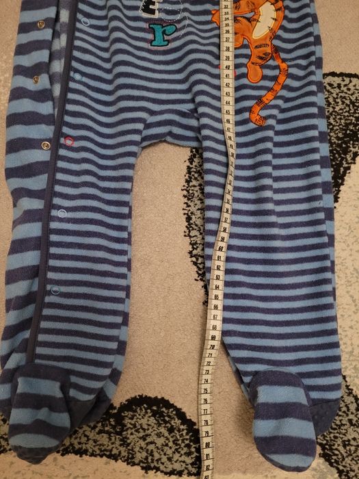 Piżamka polarowa Tygrysek/ pajacyk 92