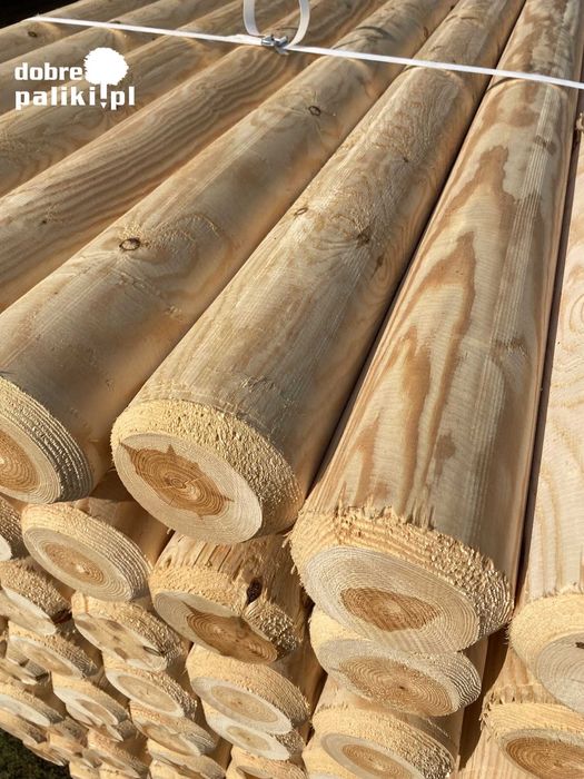 Palik, Palisada, Palik drewniany, Palisada drewniana, fi10 fi12