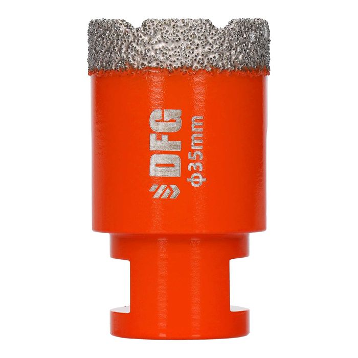 Otwornica DIAMENTOWA, wiertło do gresu, kafli fi35 mm NOWA DFG PREMIUM