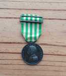 Antiga Medalha Militar Comportamento Exemplar D. Luiz I 1863 em prata
