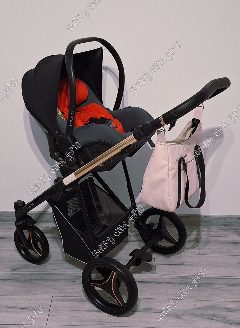 Wózek 2w1/3w1/4w1 BEBETTO Flavio Premium