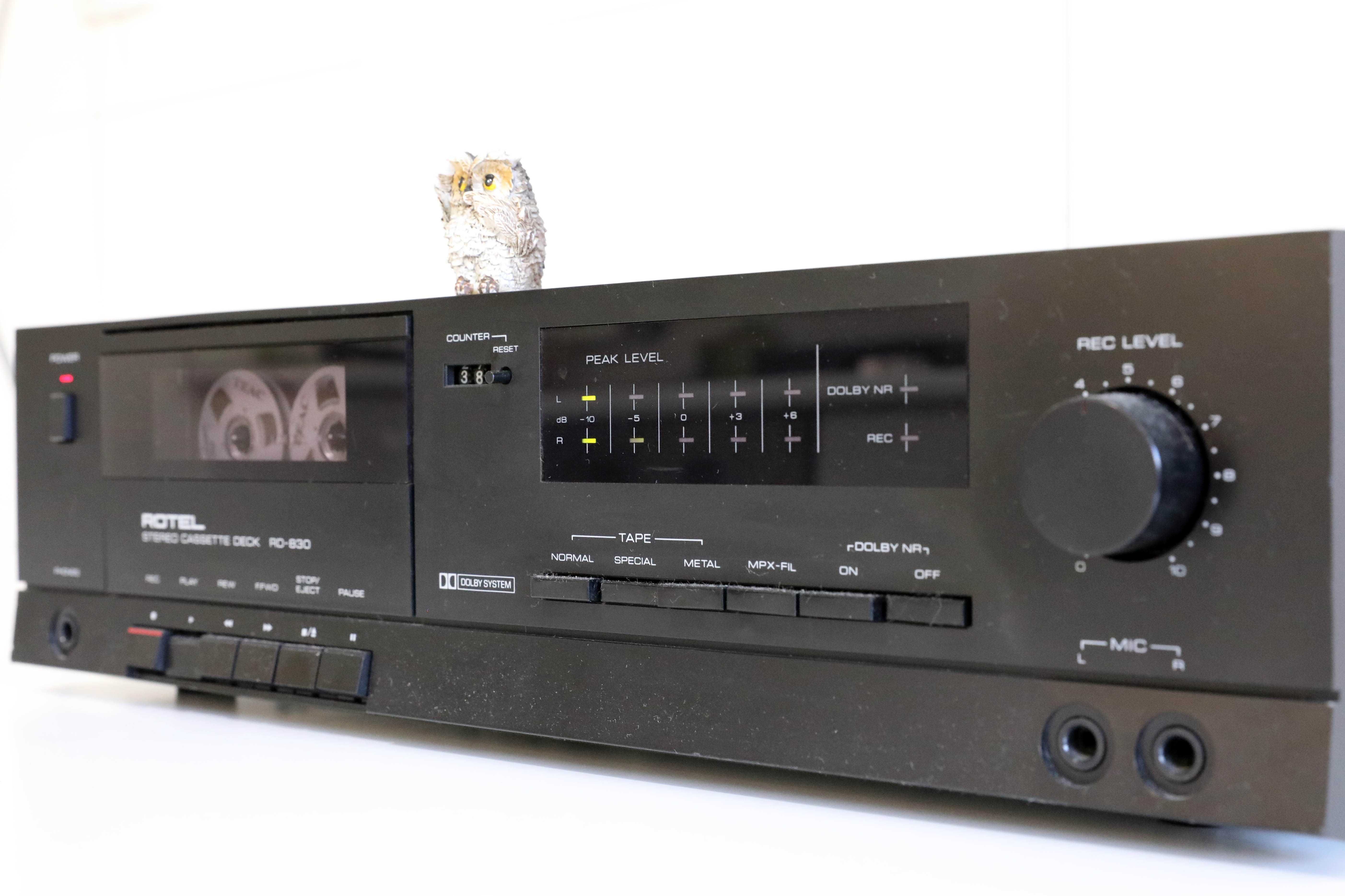 Rotel RD-830 Tape Deck Cassetes