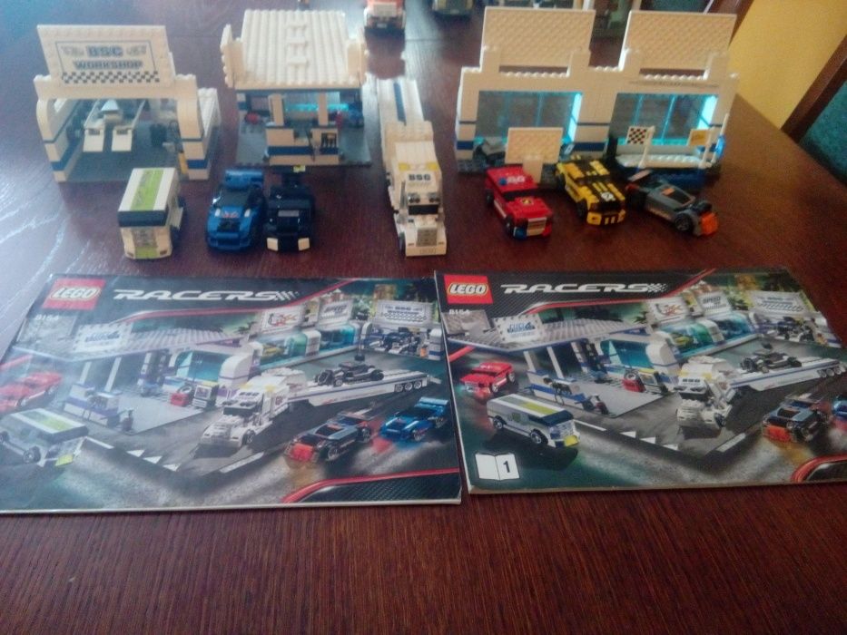 Lego Racers - Samochody, warsztat, stacja paliw i sklep samochodowy