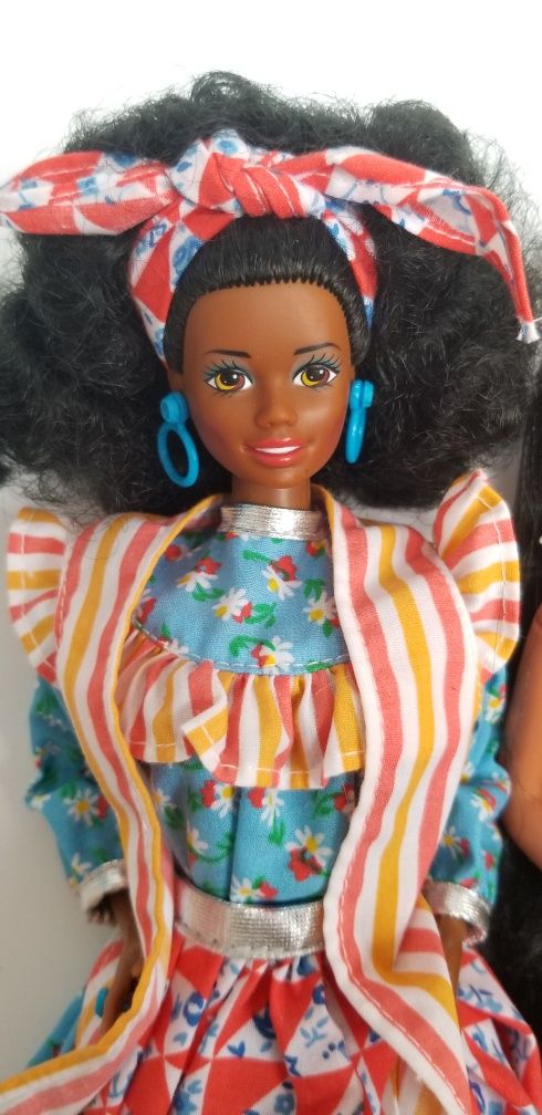 zestaw 3 lalek Barbie dotw ( Jamaica, Polynesia, Mexico )