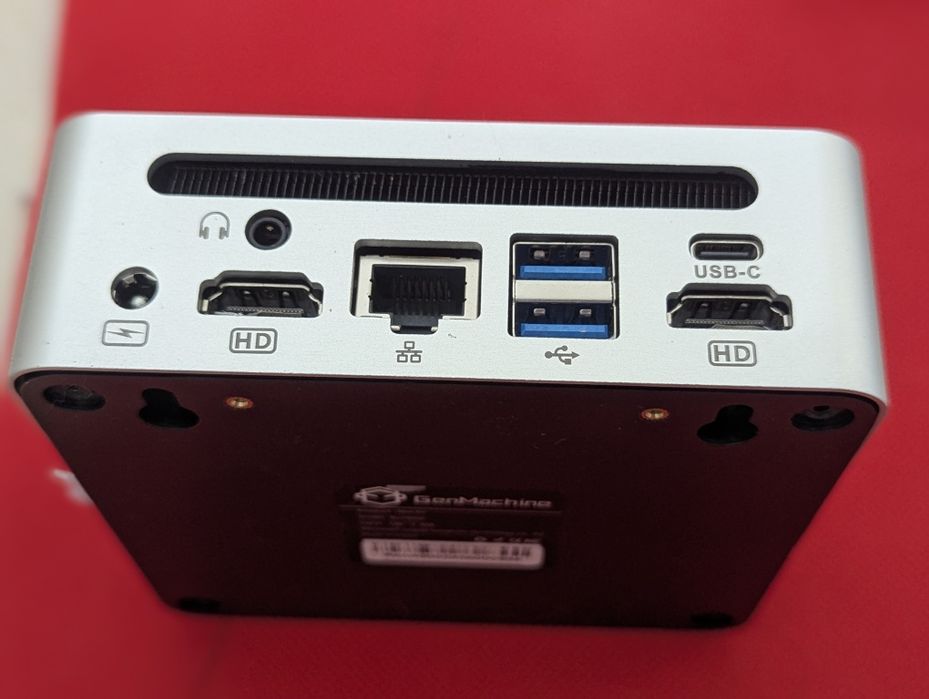 New 2025 GenMachine Ren4000 Ryzen7 8 ядер 4700U MiniPC