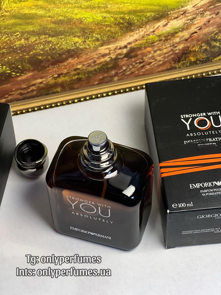 Духи чоловічі Armani Stronger With You Absolutely.  Армани Стронгер