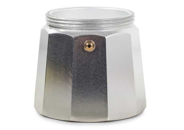 Kawiarka Zaparzacz 6 Kaw 300ml Włoski Design Aluminiowa Biała