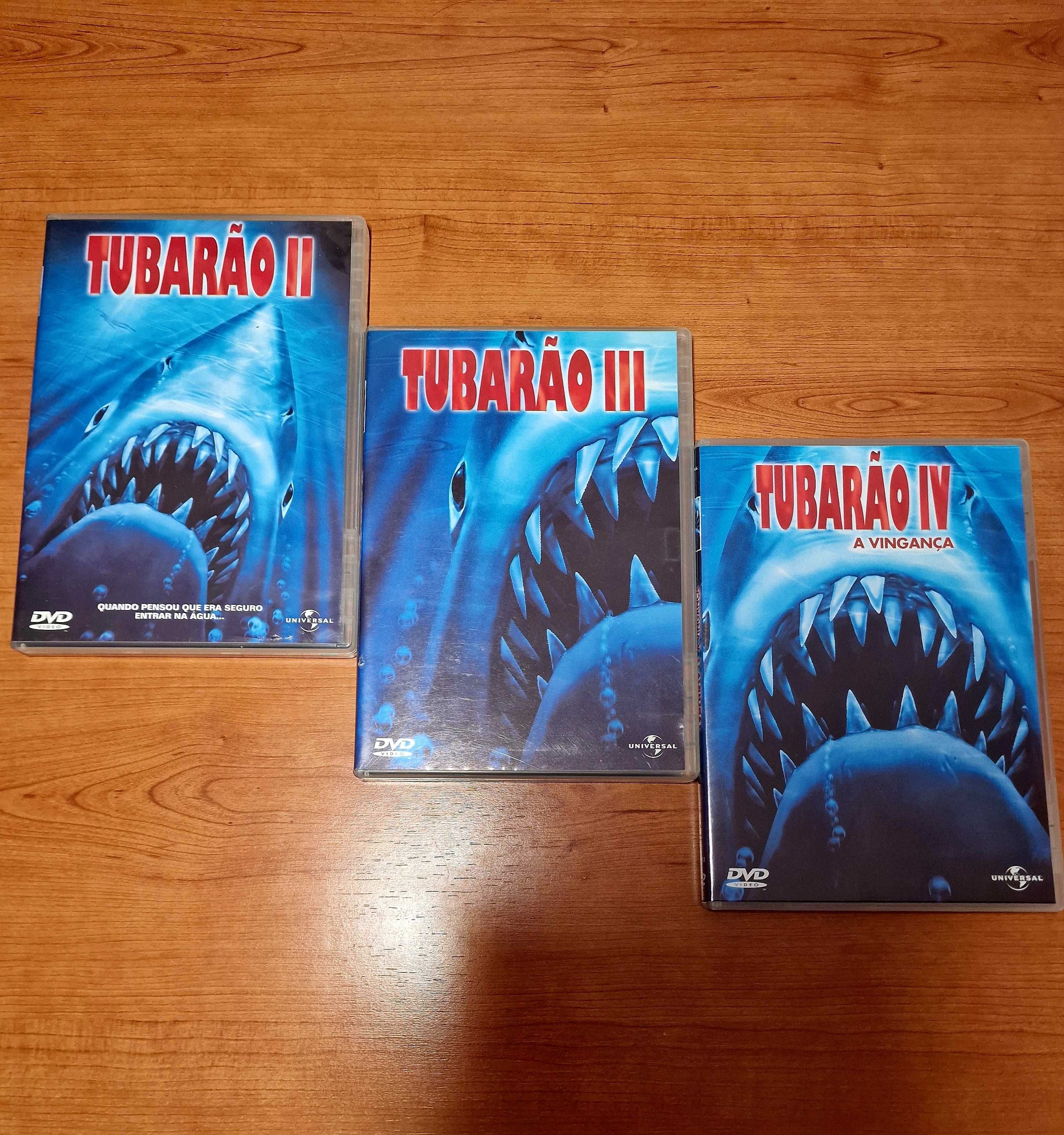Coleção TUBARÃO ( II, III e IV A Vingança) Oferta de "PERIGO NO OCEANO