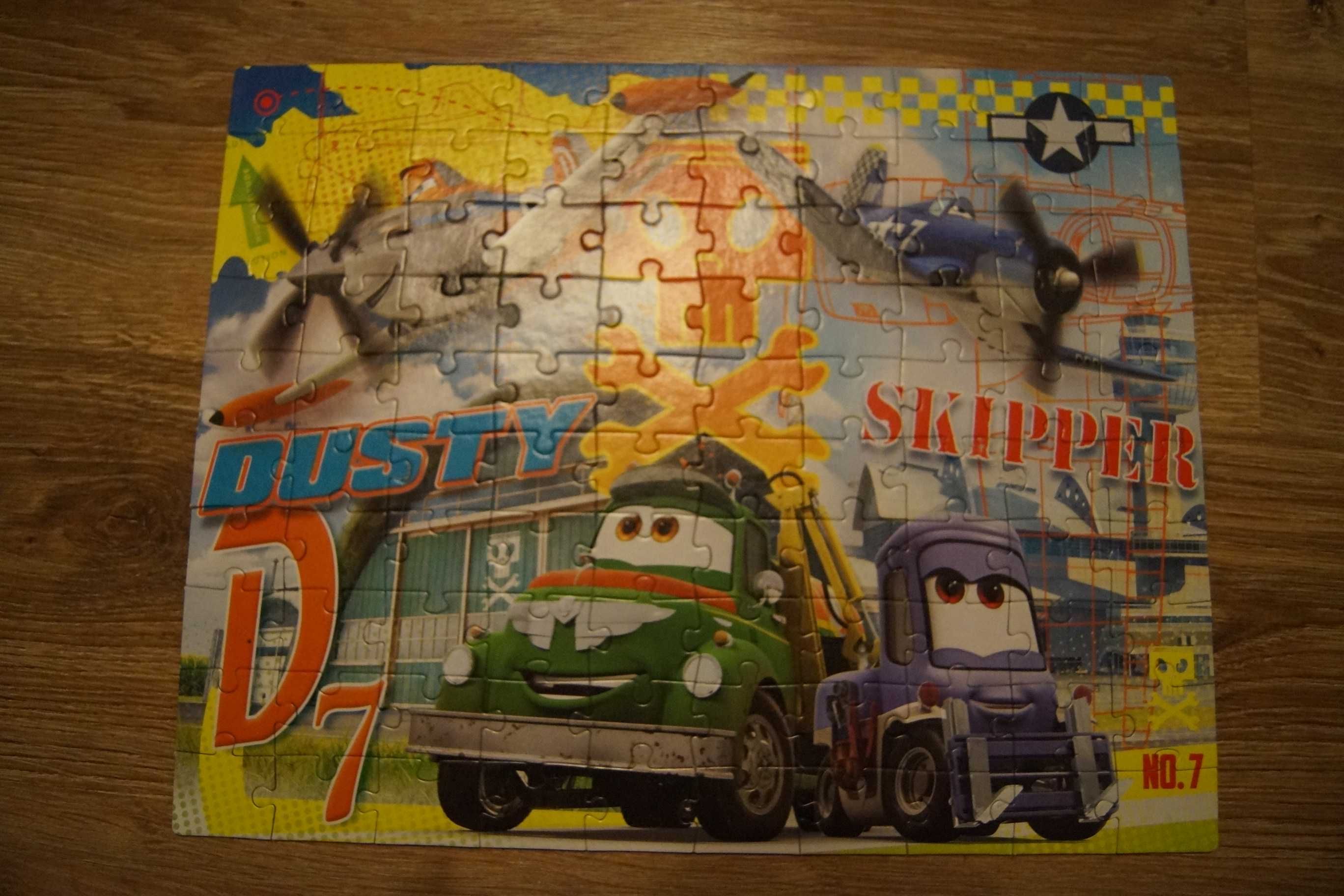 puzzle Cars Auta Dusty Skipper