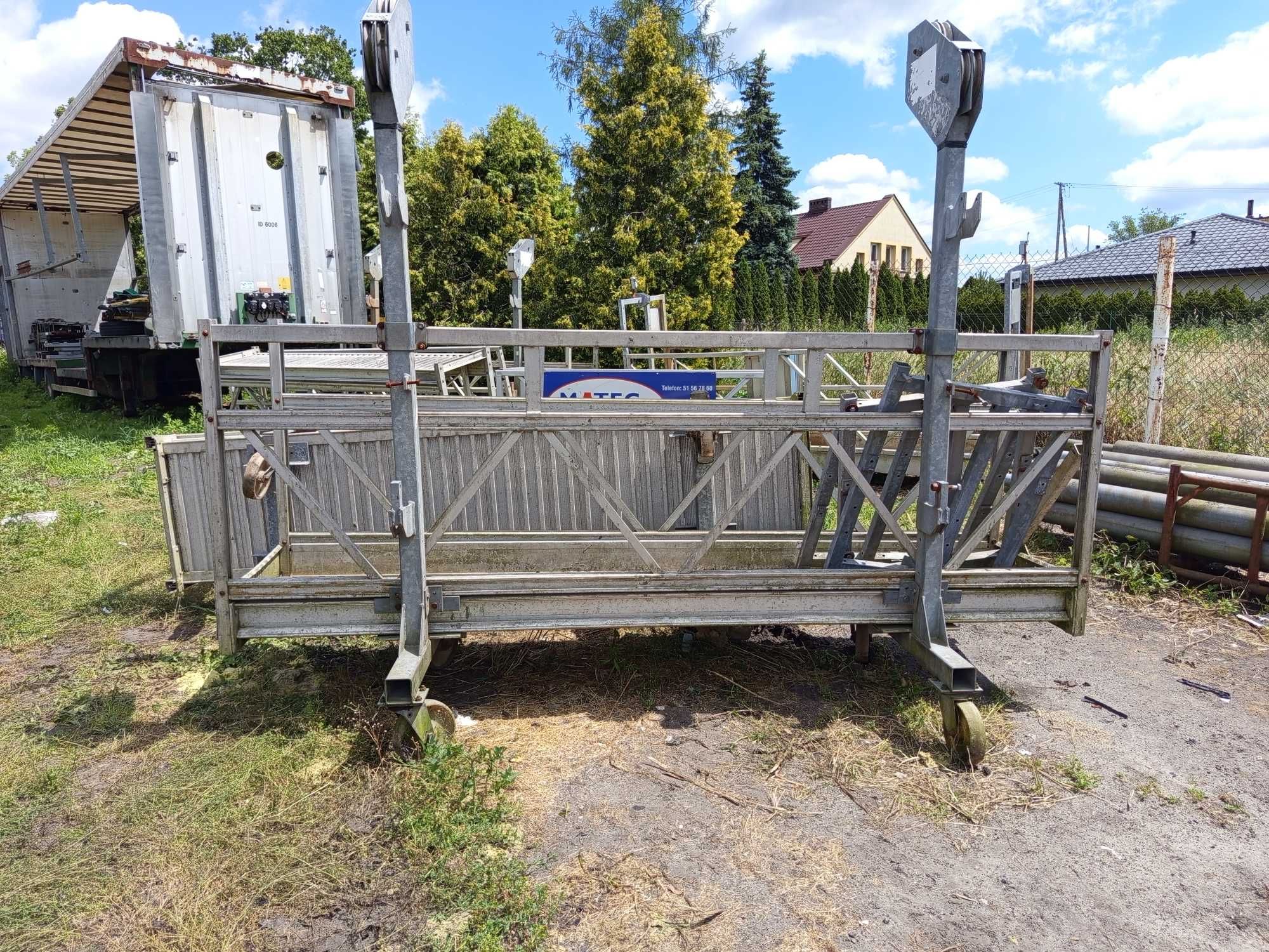 kosze aluminiowe do zwyżek/ładowarek