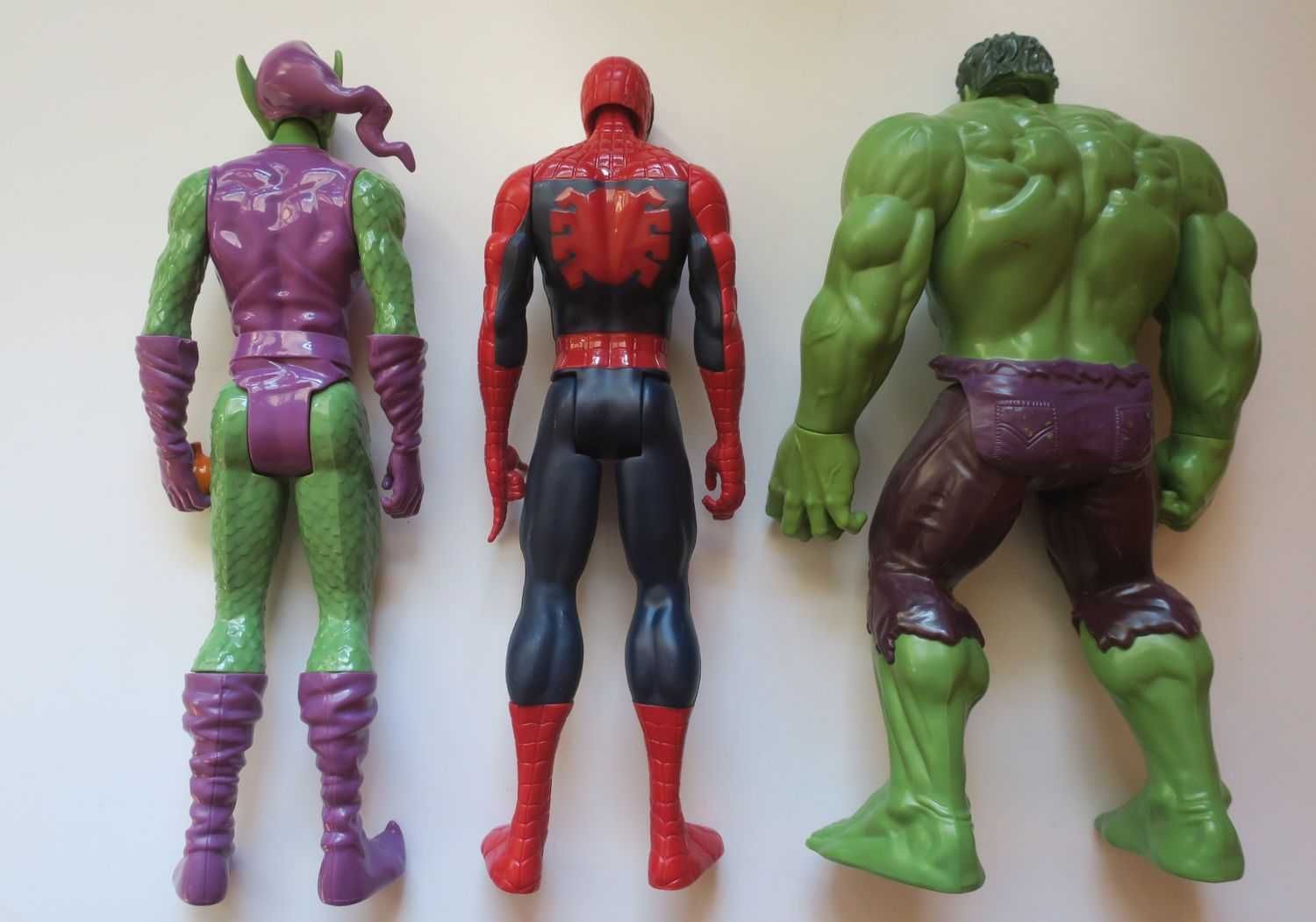 Duże figurki Green Goblin Spiderman Hulk Marvel Hasbro