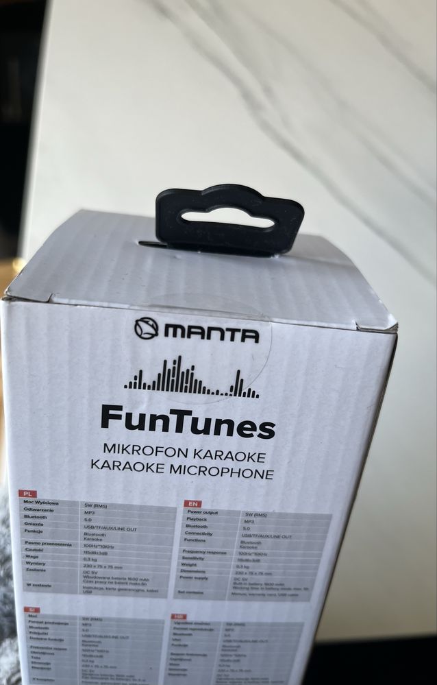 Nowy mikrofon karaoke FunTunes