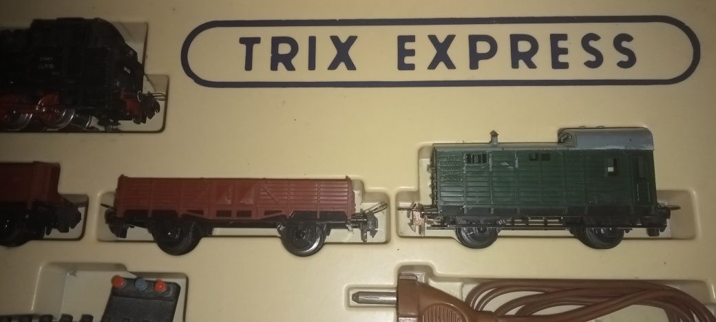 Stara zabytkowa Kolejka H0 Trix Express 1:87 w opakowaniu. Oryginał