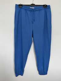 Reserved spodnie damskie dresowe niebieskie r.XL