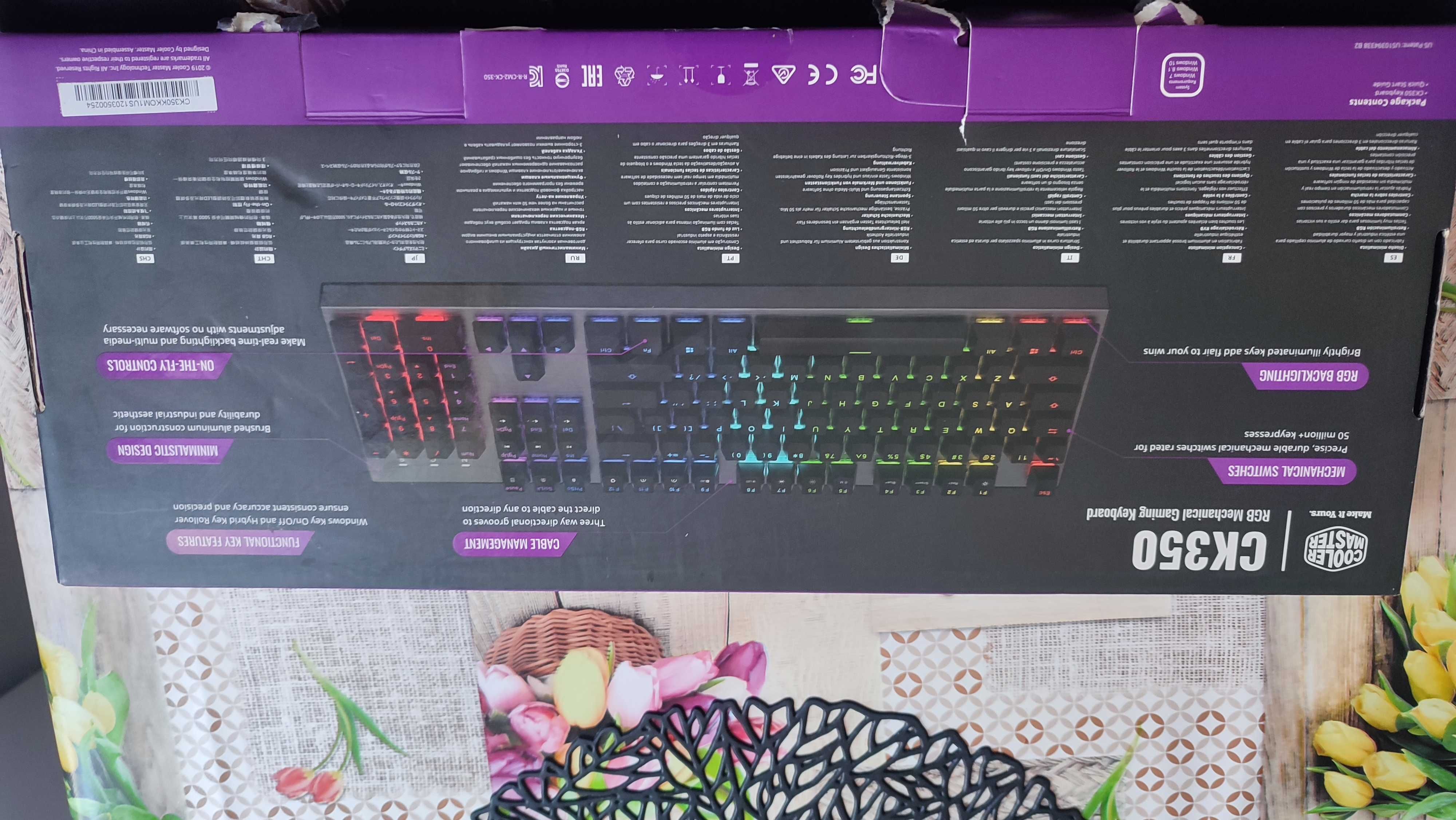 klawiatura mechaniczna cooler master