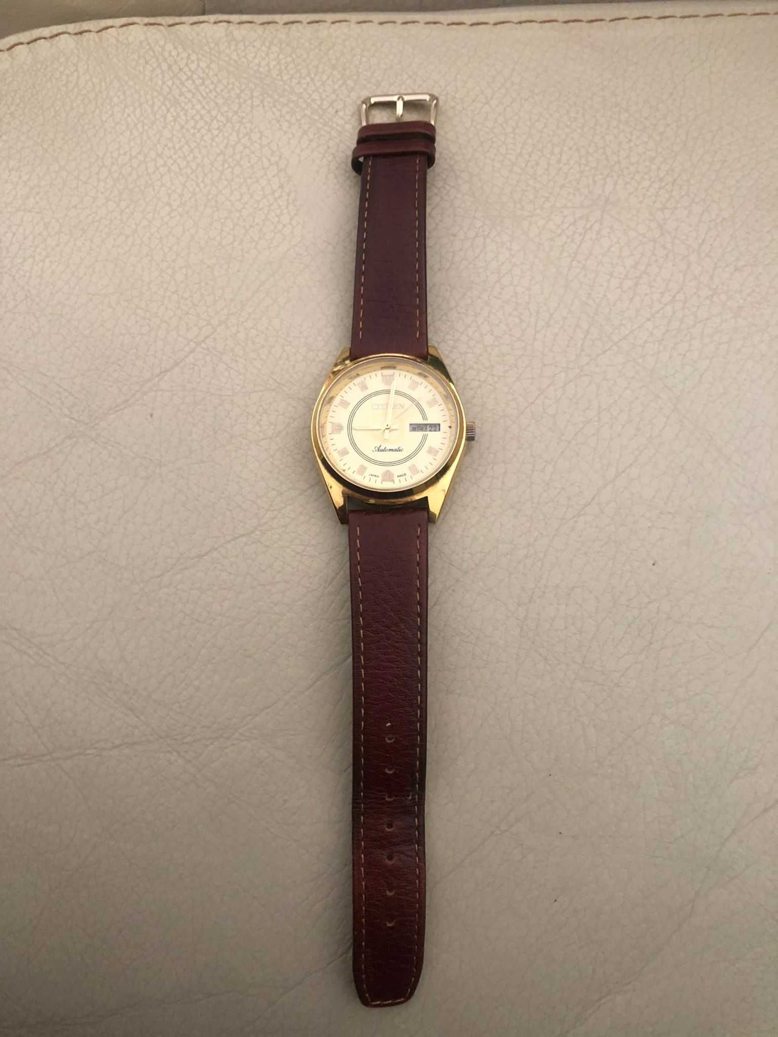 Citizen Japan  Analog Wrist Watch Década anos 80