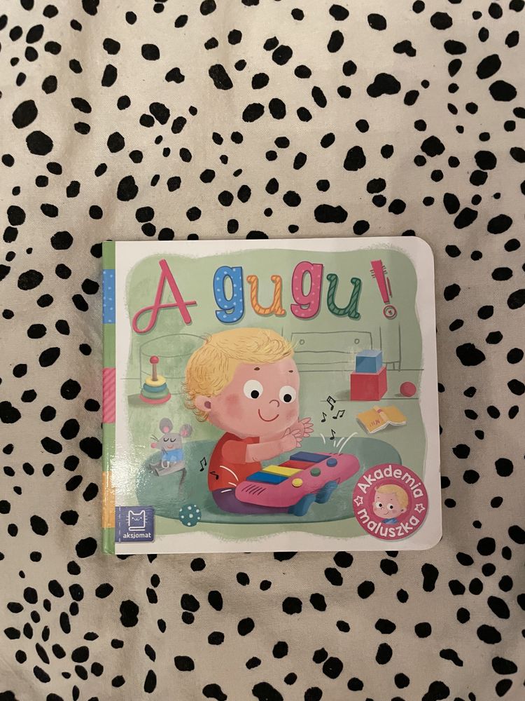 Agugu - Akademia Maluszka kartonowa książka dla dzieci
