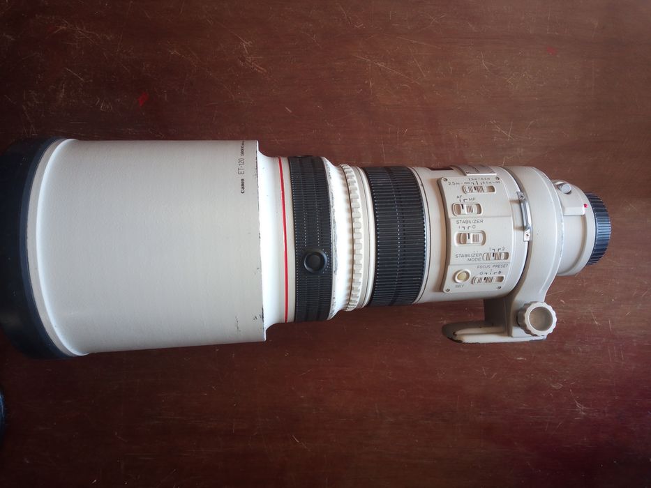 Canon EF 300mm f/2.8L IS USM estabilizador de imagem