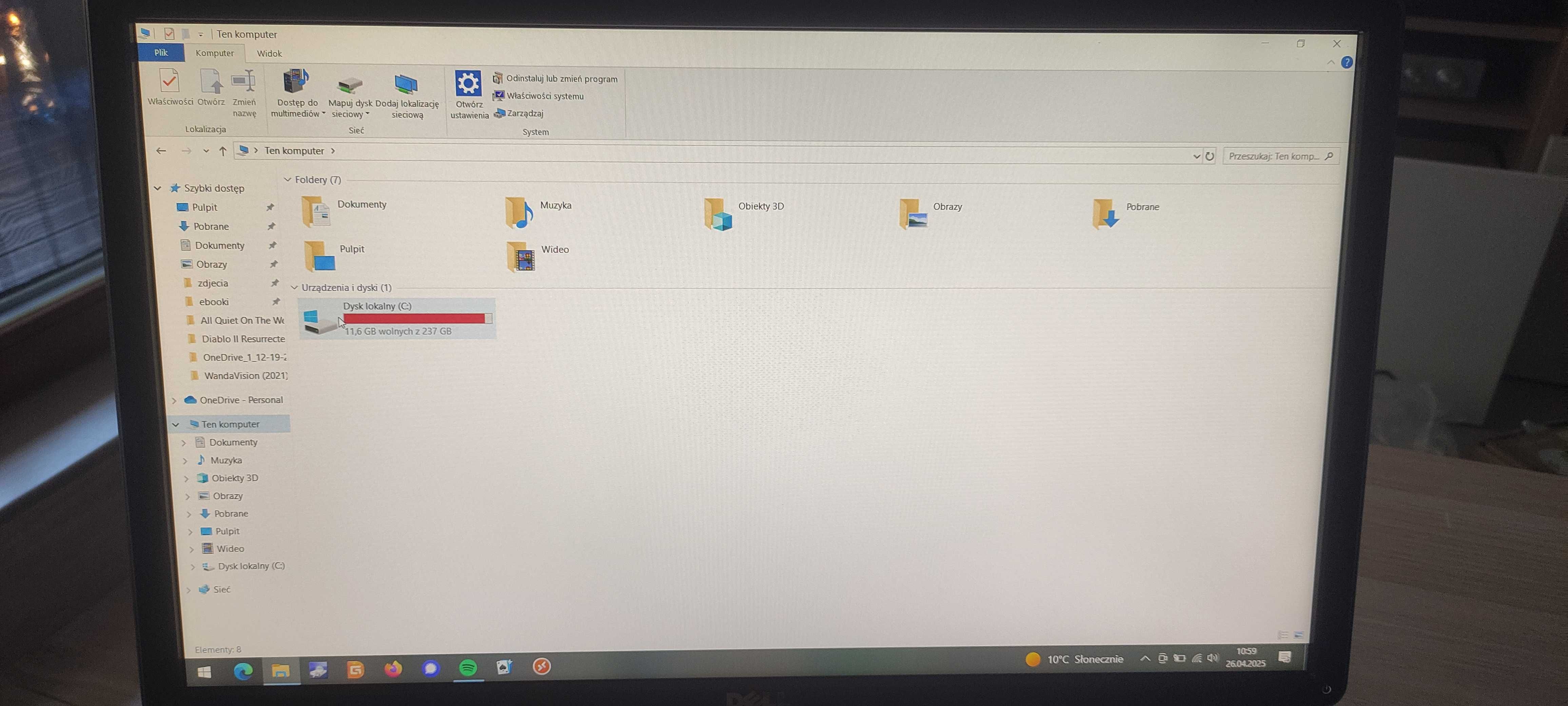 Monitor Dell E2214hb + dużo gadżetów!!!