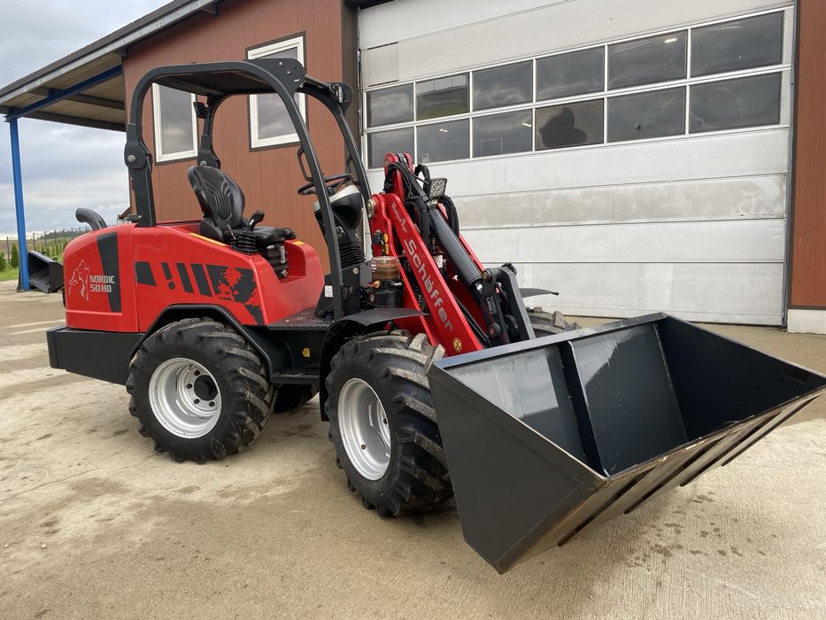 ŁADOWARKA SCHAFFER 3545 NORDIC 50HD TURBO łyżka wiedemann jcb manitou