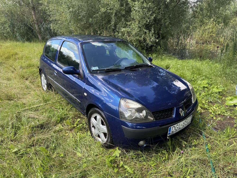 Renault Clio 1.5 dCi nowy przegląd i OC okazja Wrocław Alu psie pole