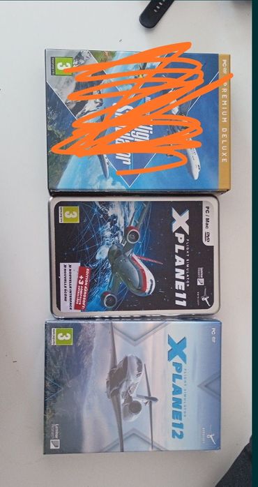 Flying simulator CDs de Coleccionador