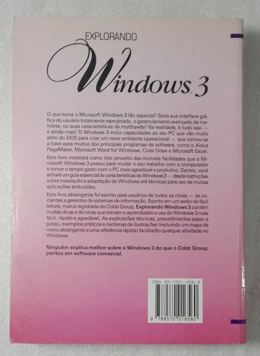 Livro Explorando Windows 3