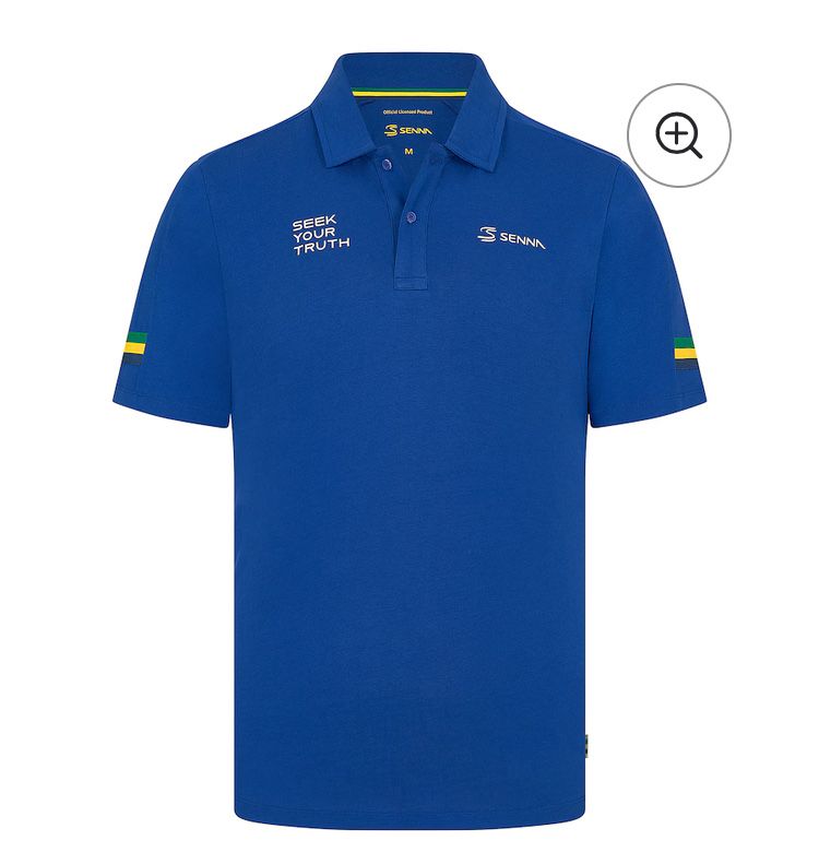 Camisola / polo formula 1 Ayrton senna