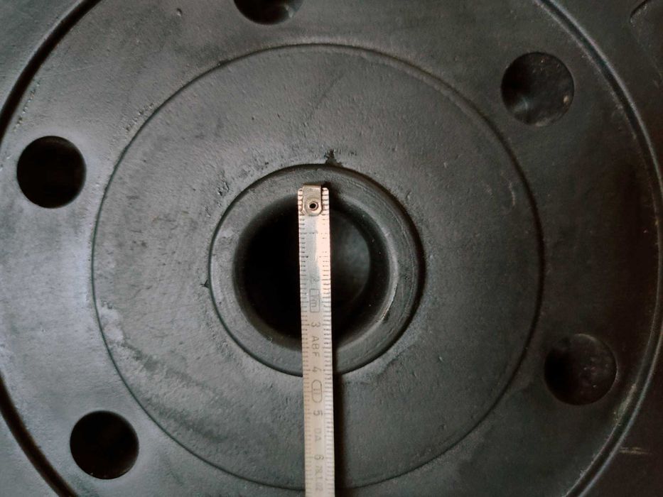 Barra + Pesos/Discos para musculação/Ginásio/KG/Força 35mm
