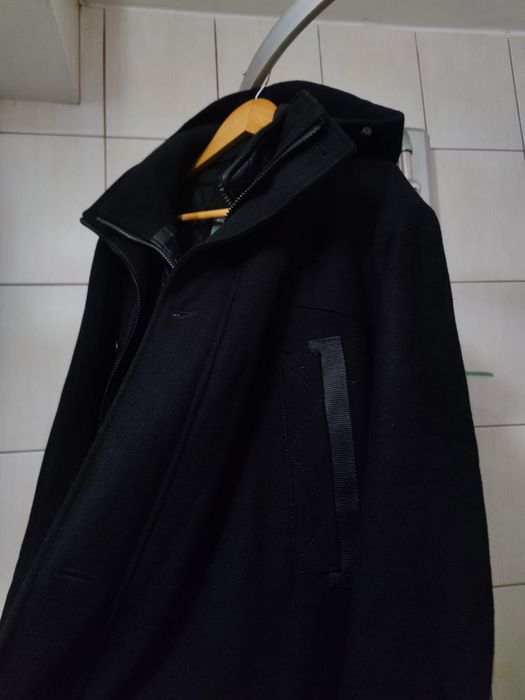 Kurtka płaszcz XL  Angelo Litroco C&A c and a wool elegancki męski pła