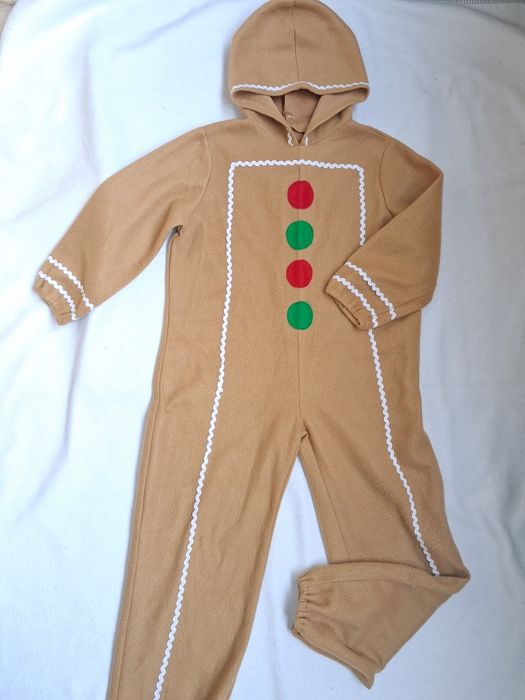 Карнавальний костюм на хлопчика на новорічне свято гном пряник пігвін