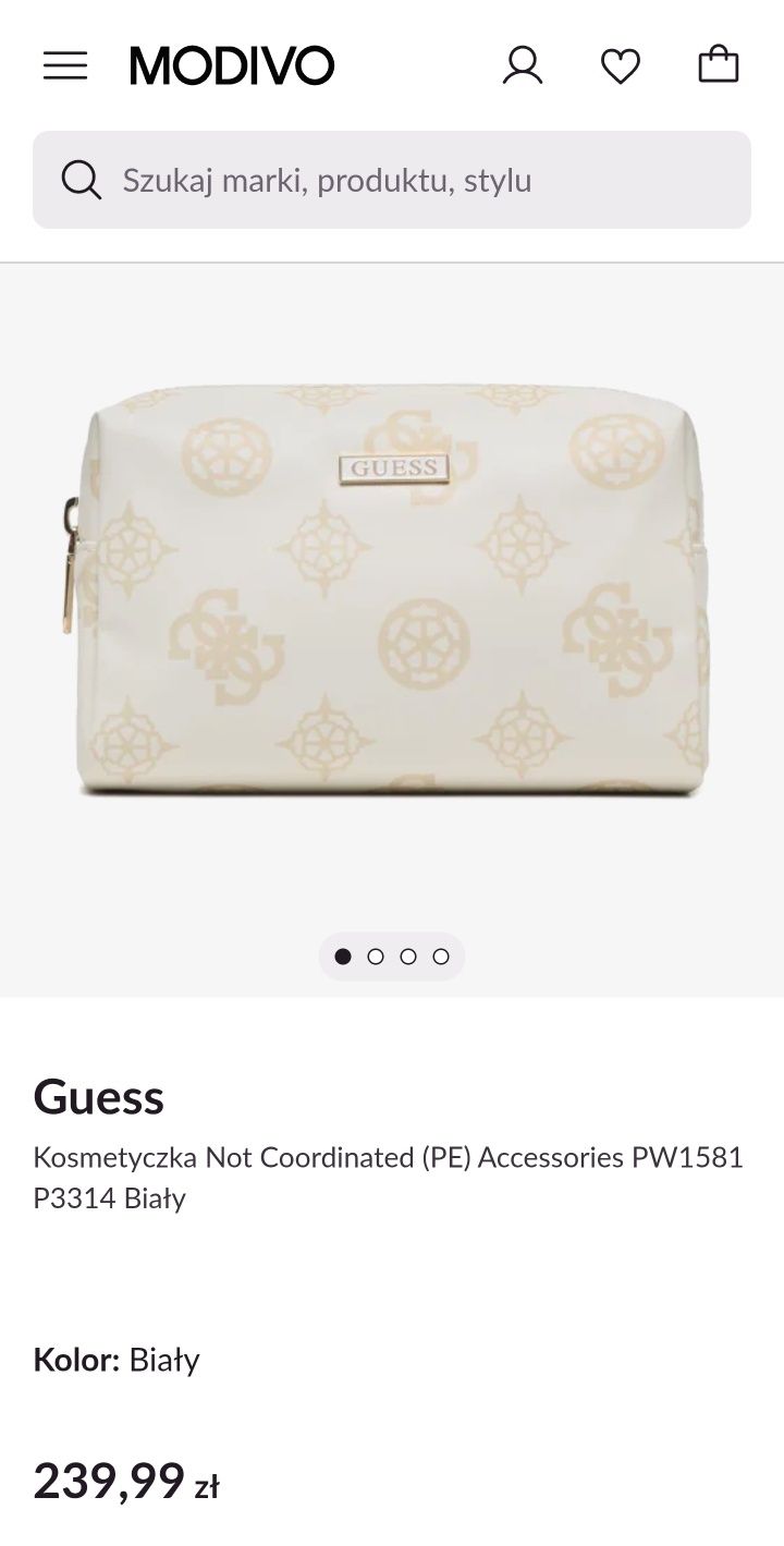 Оригінальна жіноча косметичка GUESS