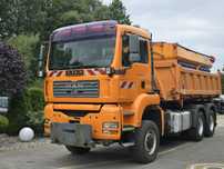 MAN TGA 26.410 6x6  MAN TGA 26.410 6x6 | piaskarka SCHMIDT STRATOS + wywrot MEILLER KIPPER