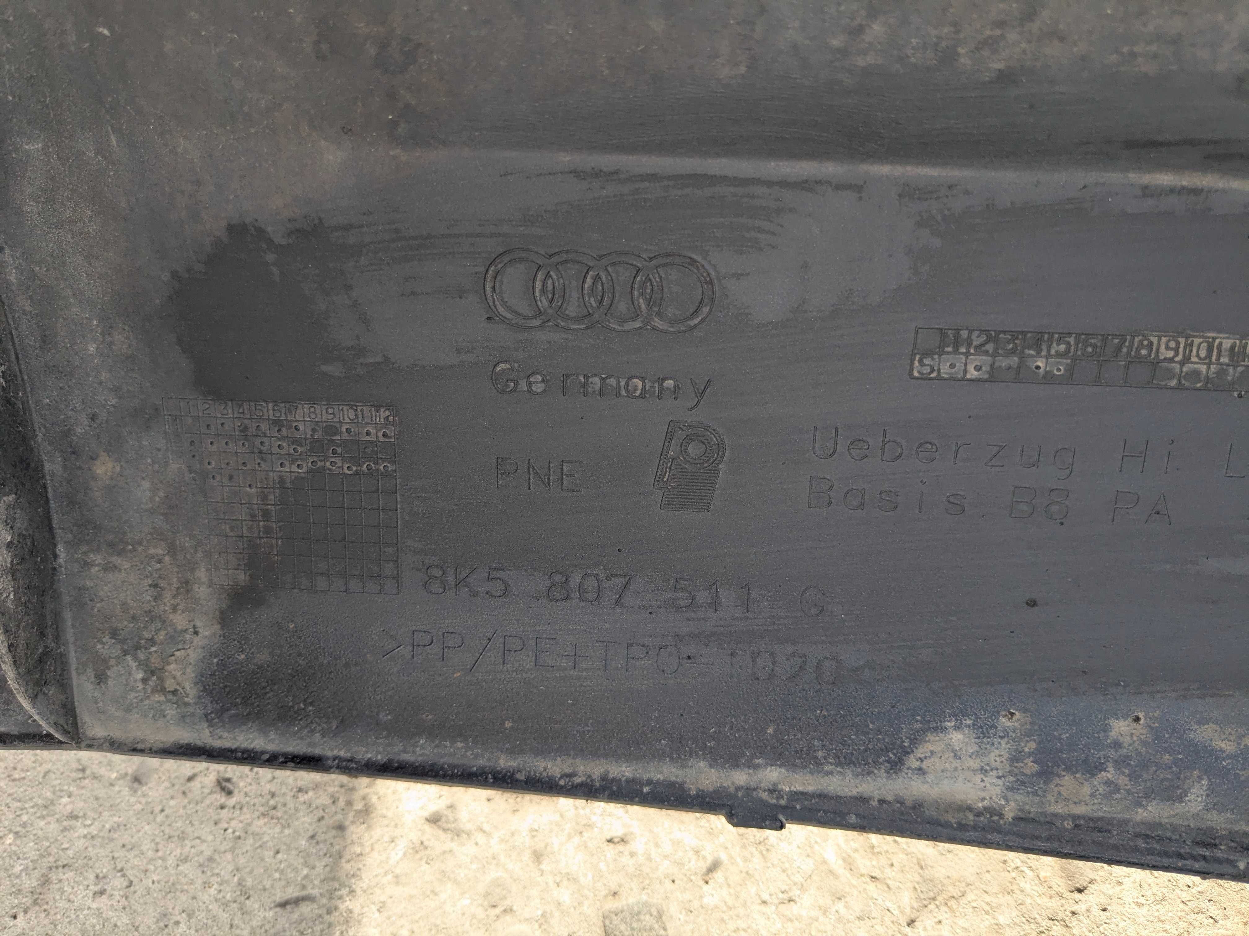 Бампер задній Audi A4 B8 Ауди А4 Б8 Рест Седан 2012-2016р Колір LZ8W