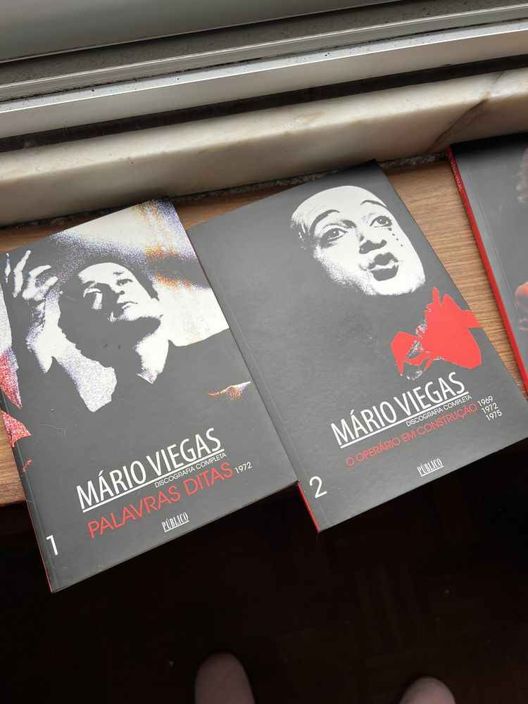 Coleção: Mário Viegas Discografia Completa Livros + CDS