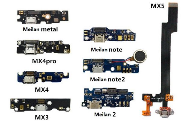 USB нижняя плата разьём питания штекер зарядки и микрофоном Meizu