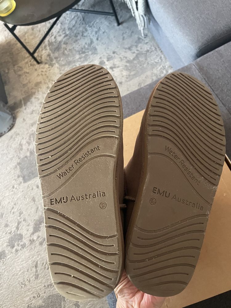 Buty sniegowce kozaki Emu Stinger Mini zimowe Mushroom 42 jak NOWE
