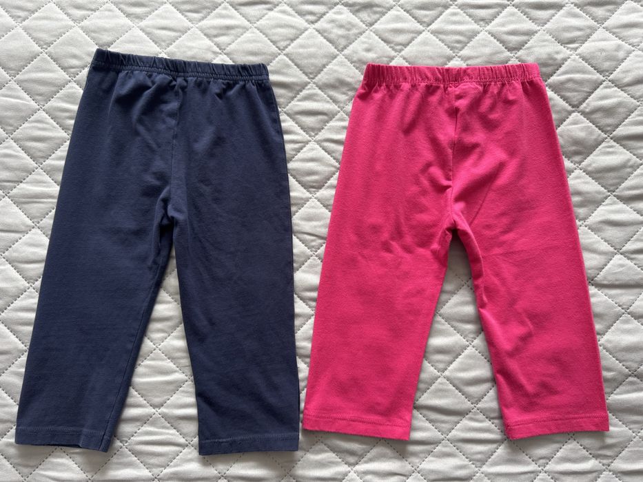 Legginsy (2 szt.) długość 3/4, r.98