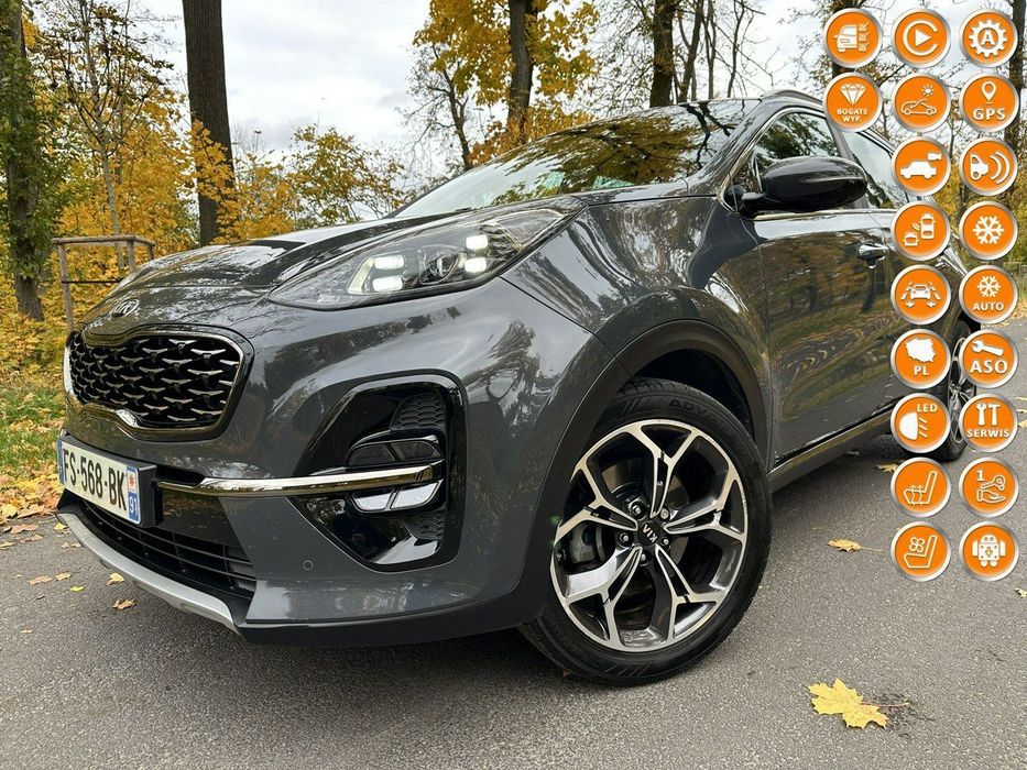 Kia Sportage 1.6 CRDI 136 KM GT-Line mHEV Max Opcja Panorama Full Led Kamery 360