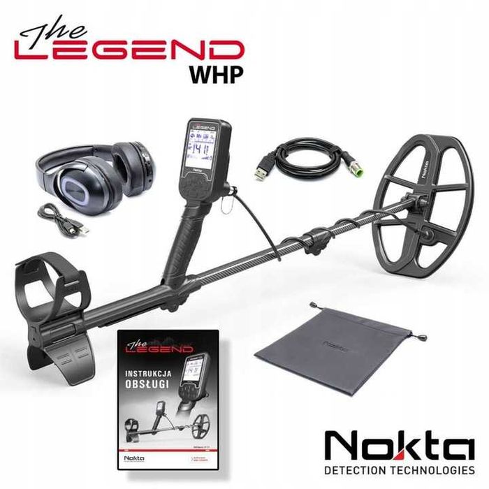 Wykrywacz Metali Nokta The Legend LG30 12"DD + Słuchawki WHP