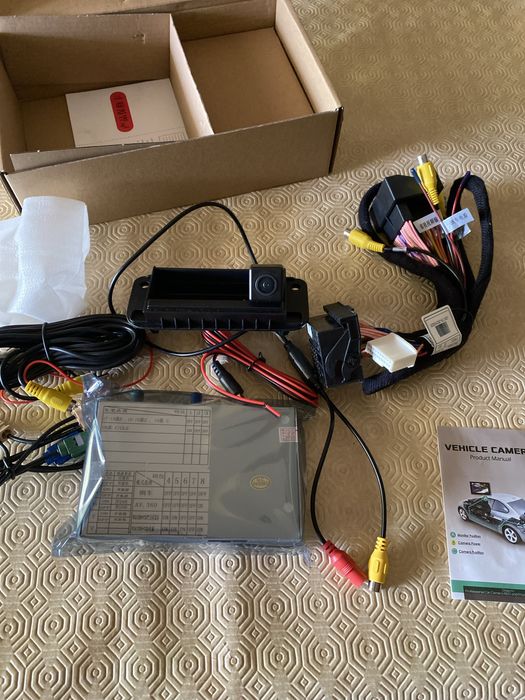 Sistema Camera estacionamento Mercedes