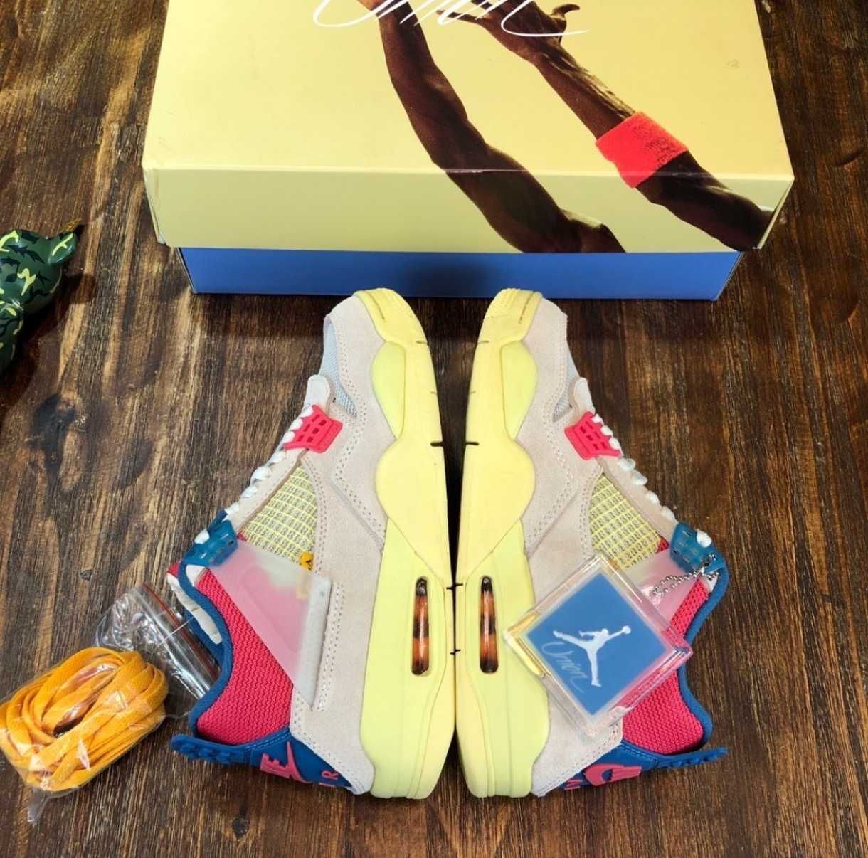 Jordan 4Union LA retro sp guavaice oryginalne opakowanie r46