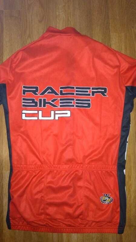 Вело футболка Велокофта красная М Racer Состояние новой
