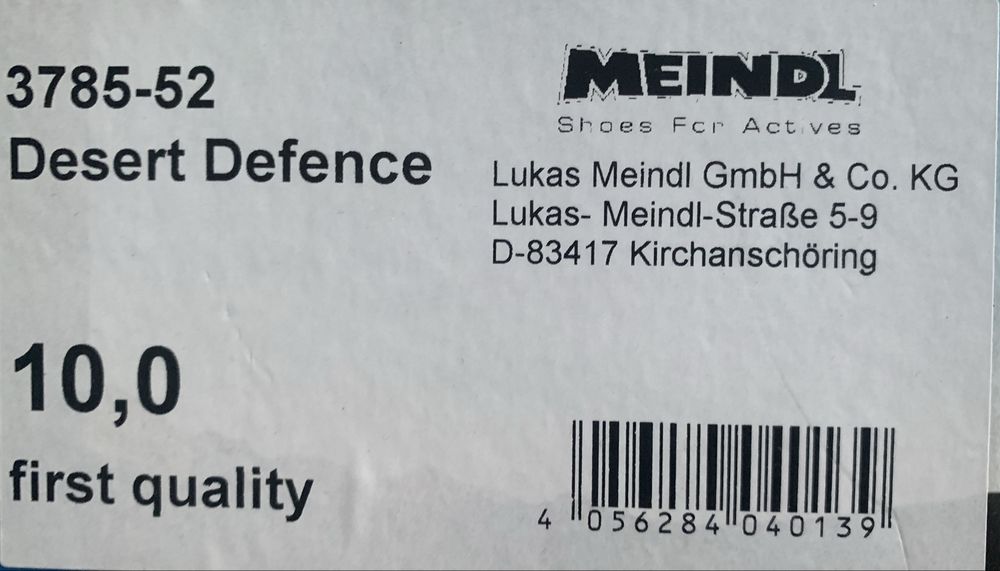 Buty Trekingowe Meindl Desert Defence